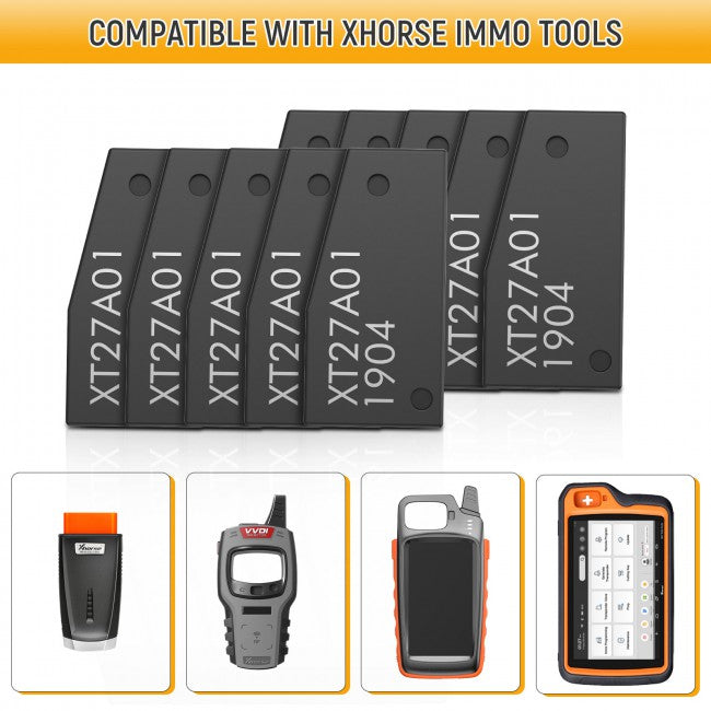 Xhorse VVDI Super Chip XT27A01 XT27A66 Transponder per VVDI2 VVDI Mini Key Tool
