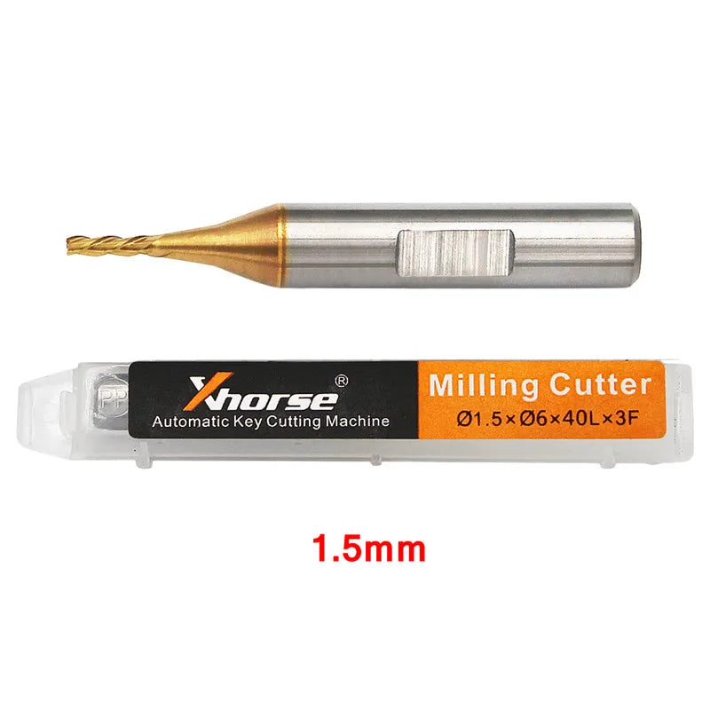 Xhorse Condor – Frese da intaglio da 1.0 mm, 1.5 mm, 2.0 mm, 2.5 mm per macchine tagliachiavi XC-Mini Plus, XC-007, Dolphin XP-005 e XP-007