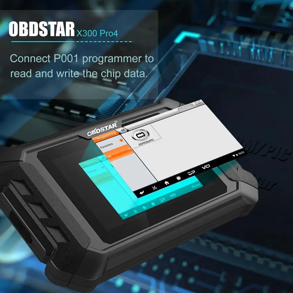 OBDSTAR X300 Pro4 Key Master 5 – Programmatore automatico full system con IMMO completo, stesse funzioni IMMO di X300 DP Plus