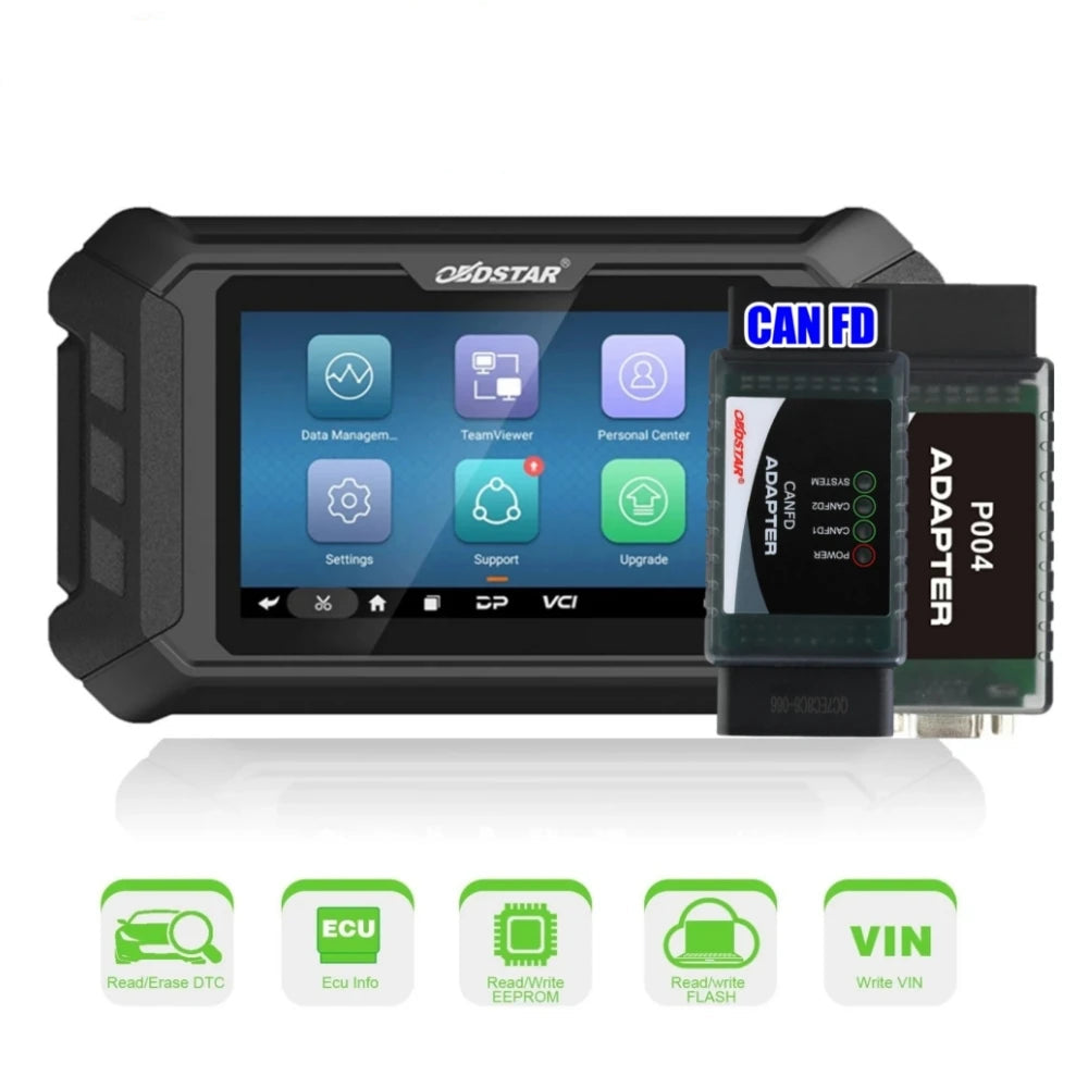 OBDSTAR P50 – Strumento professionale per ripristino airbag e PINCODE, compatibile con oltre 92 marche e 13.200+ ECU, supporto P004 e CAN-FD