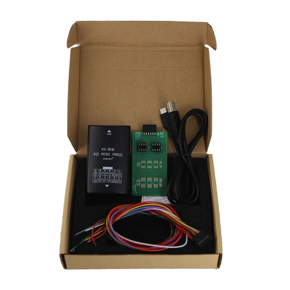 Keydiy KD Prog Mini – Nuovo modulo per lettura dati cruscotto / adattatore C2 per VW MQB, supporta “all key lost”, compatibile con KD Mate