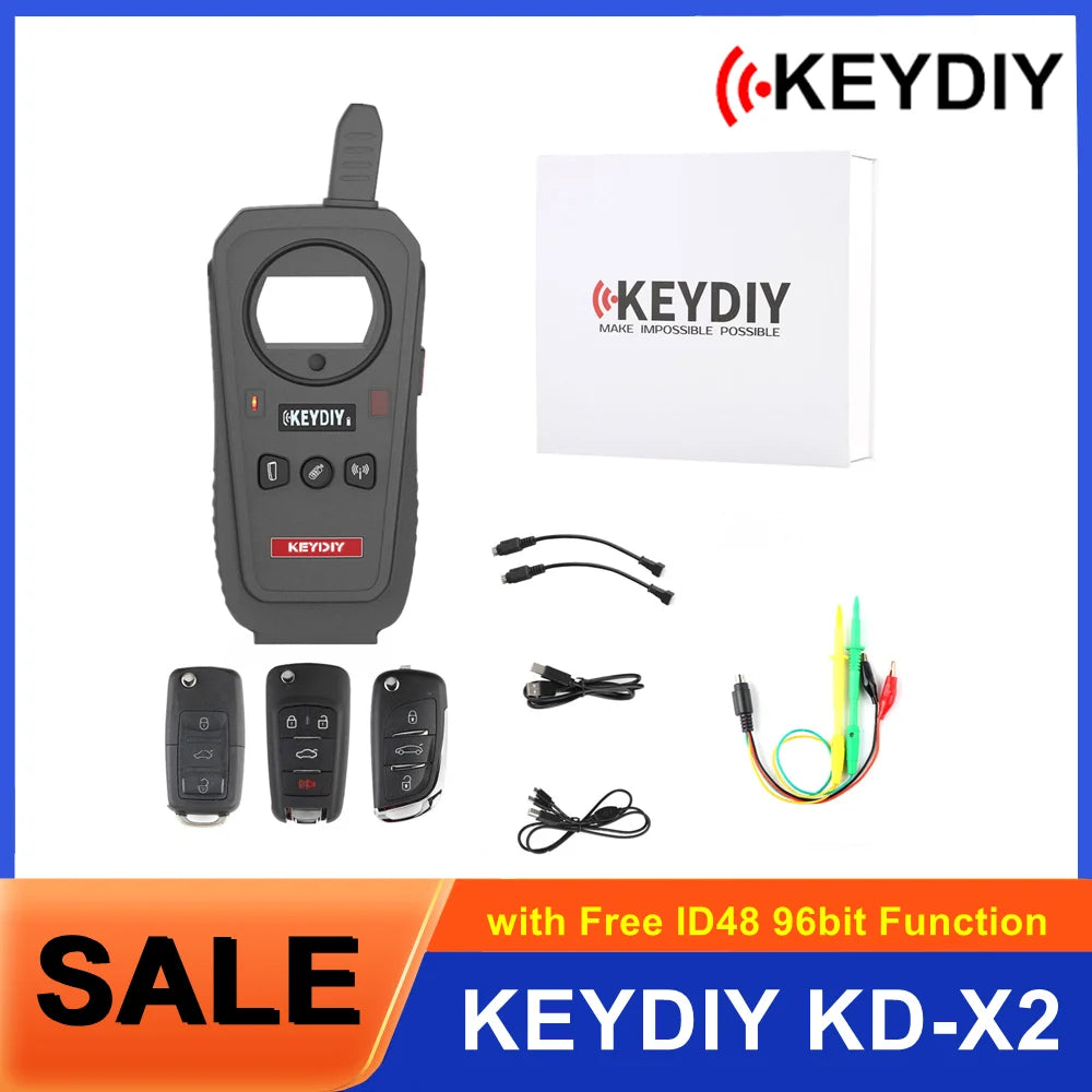 KEYDIY KD X2 programatore chiavi multifunzione e transponder per clonazione chiave remota