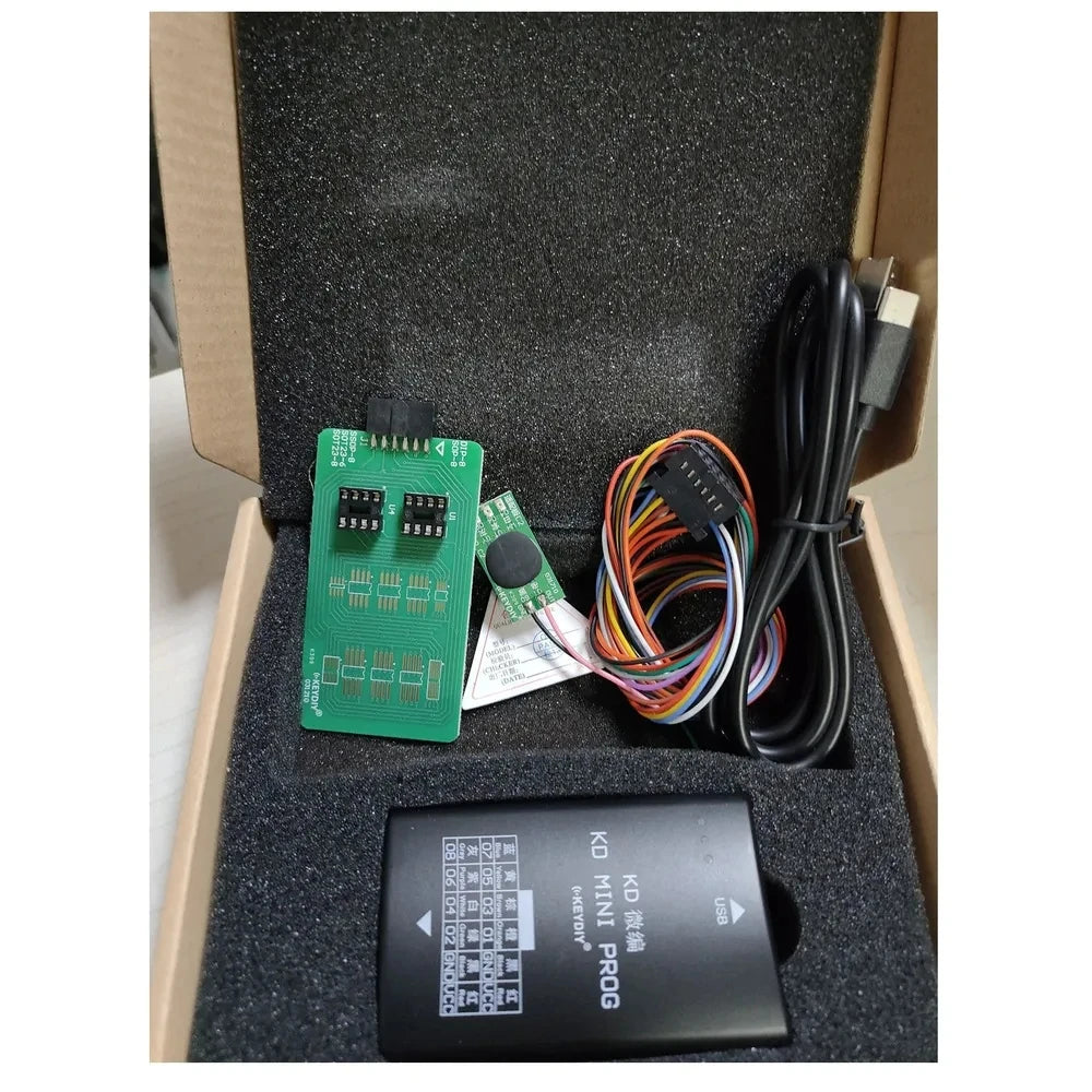 Keydiy KD Prog Mini – Nuovo modulo per lettura dati cruscotto / adattatore C2 per VW MQB, supporta “all key lost”, compatibile con KD Mate