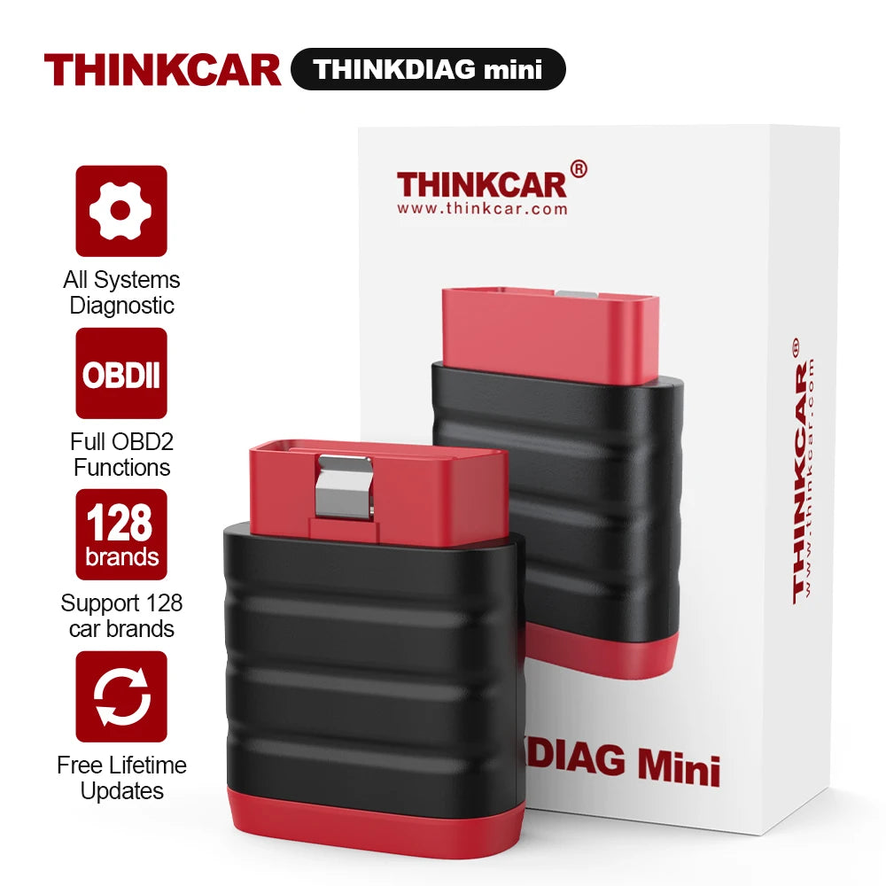 THINKCAR Thinkdiag Mini Bluetooth OBD2 Scanner | Strumento diagnostico per auto lettura del codice di guasto