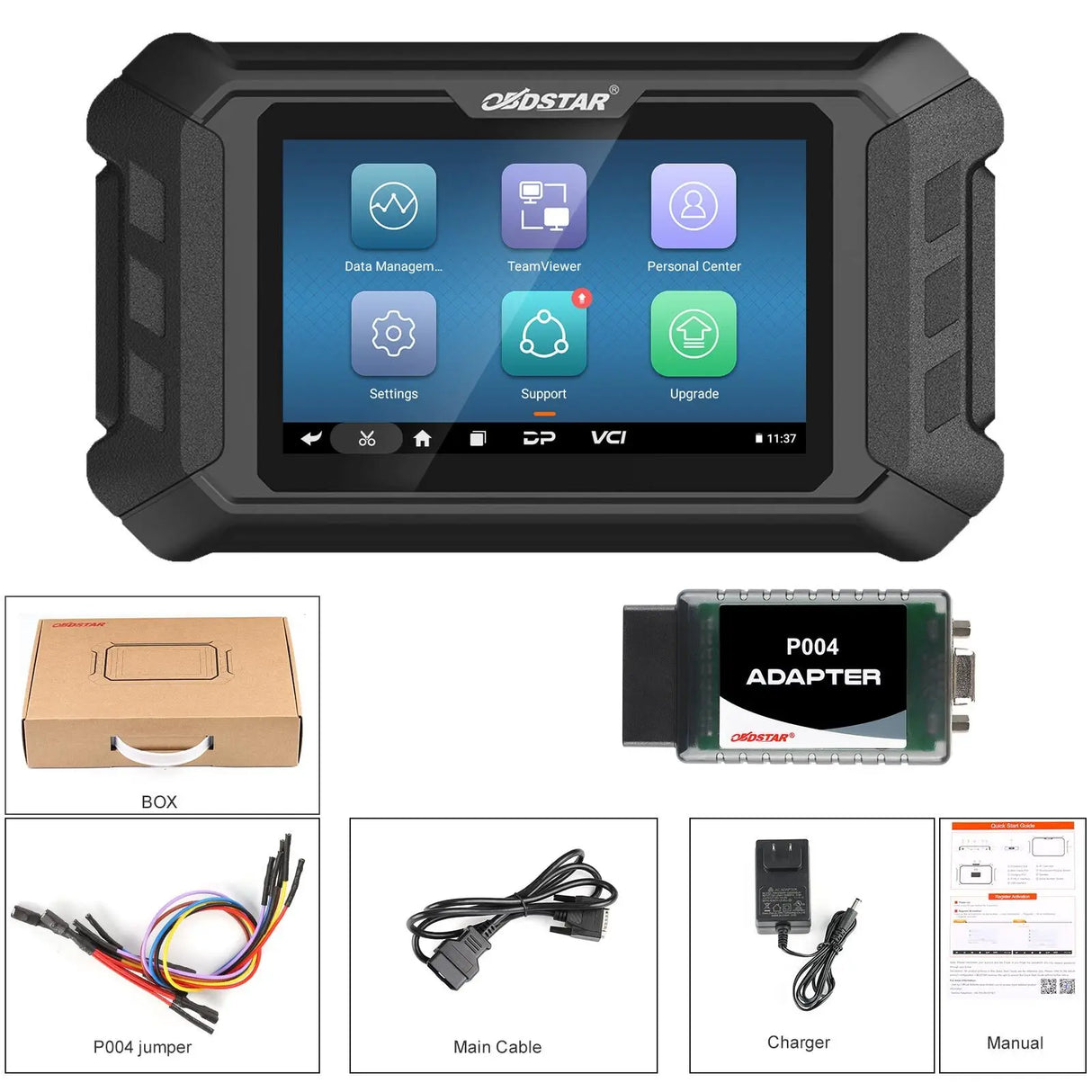 OBDSTAR P50 – Strumento professionale per ripristino airbag e PINCODE, compatibile con oltre 92 marche e 13.200+ ECU, supporto P004 e CAN-FD
