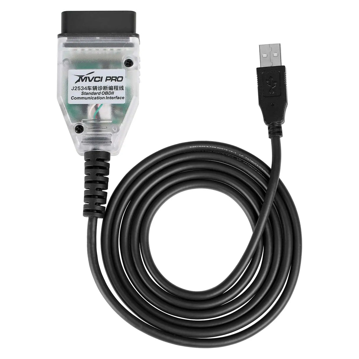 Xhorse XDMVJ0 MVCI PRO J2534 Cavo di programmazione diagnostica per veicoli con supporto D-PDU e J2534