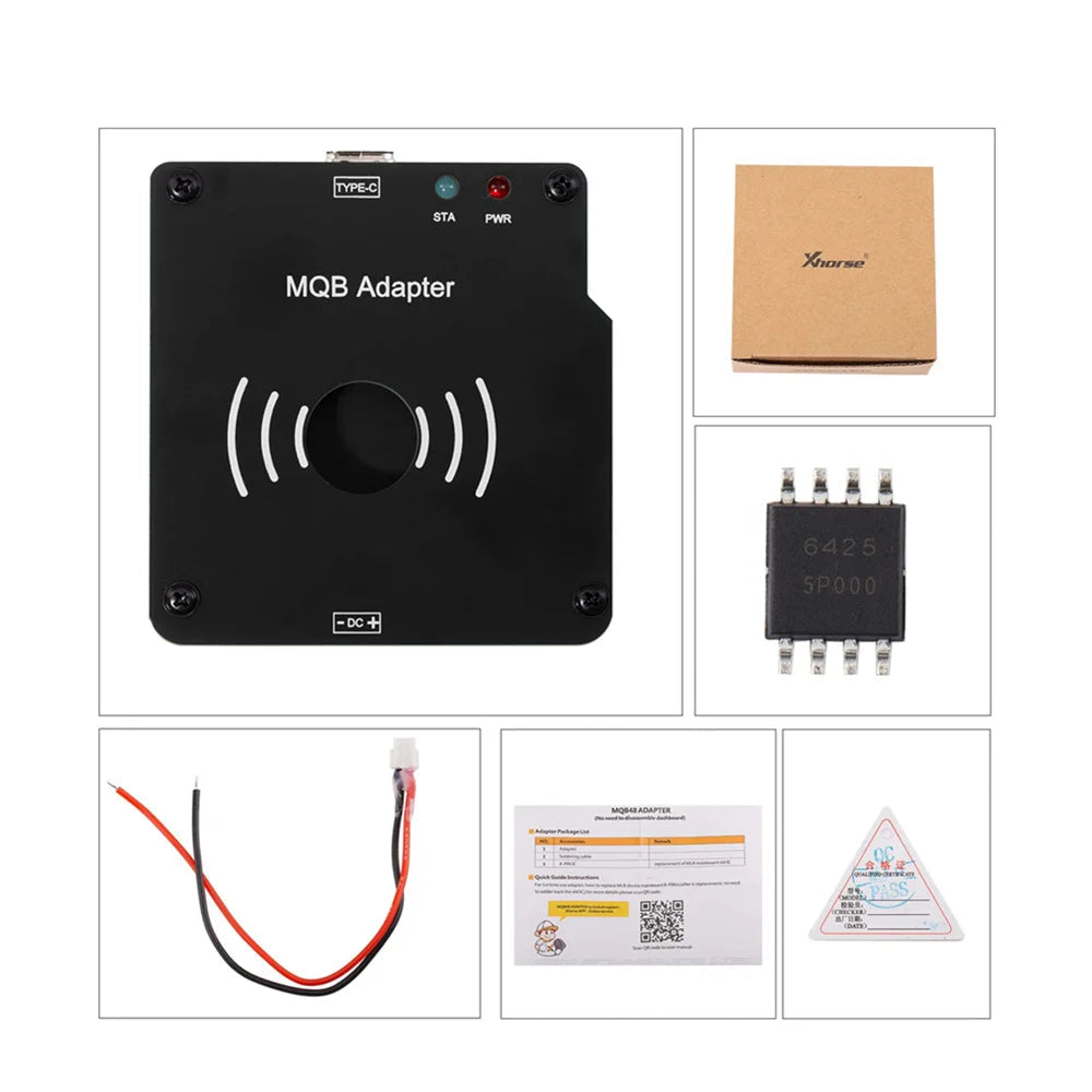 Adattatore Xhorse XDMQBAGL MQB | Adattatore originale per programmazione chiavi e lettura dati MQB