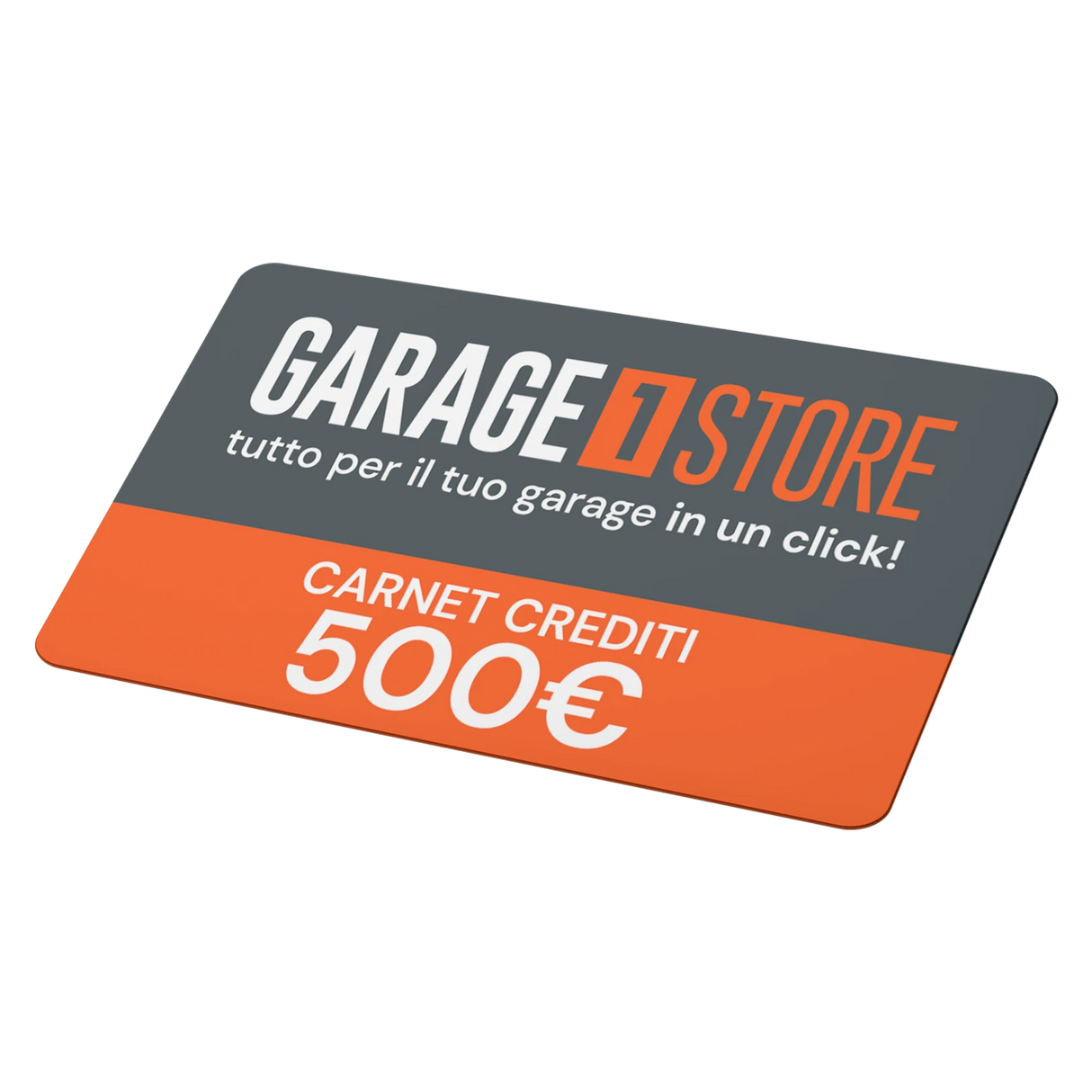 Carnet crediti GarageOneStore da 500€ per l'acquisto di servizi rimappatura centraline auto