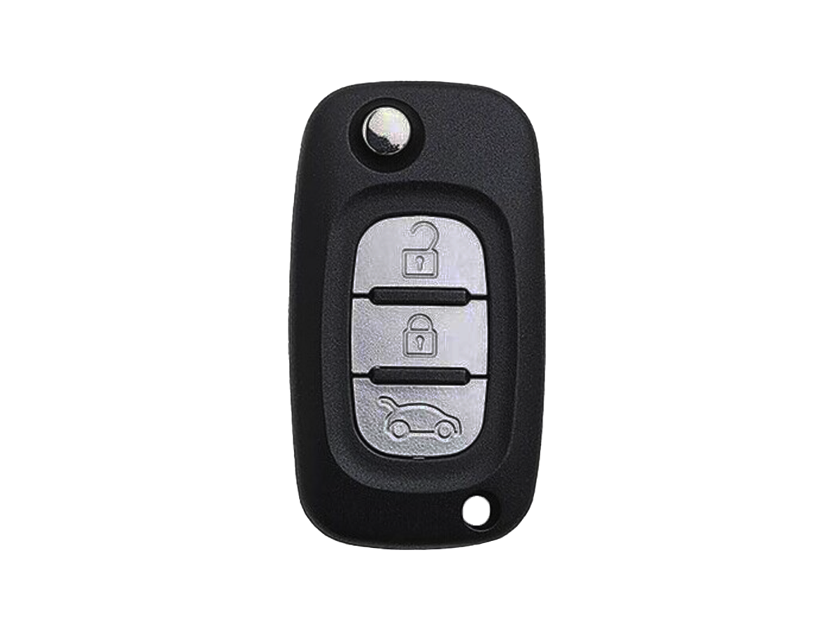 Chiave auto compatibile Smart Fortwo, Forfour, Cabrio/Coupé | Lama VA2 | 3 tasti | 433Mhz