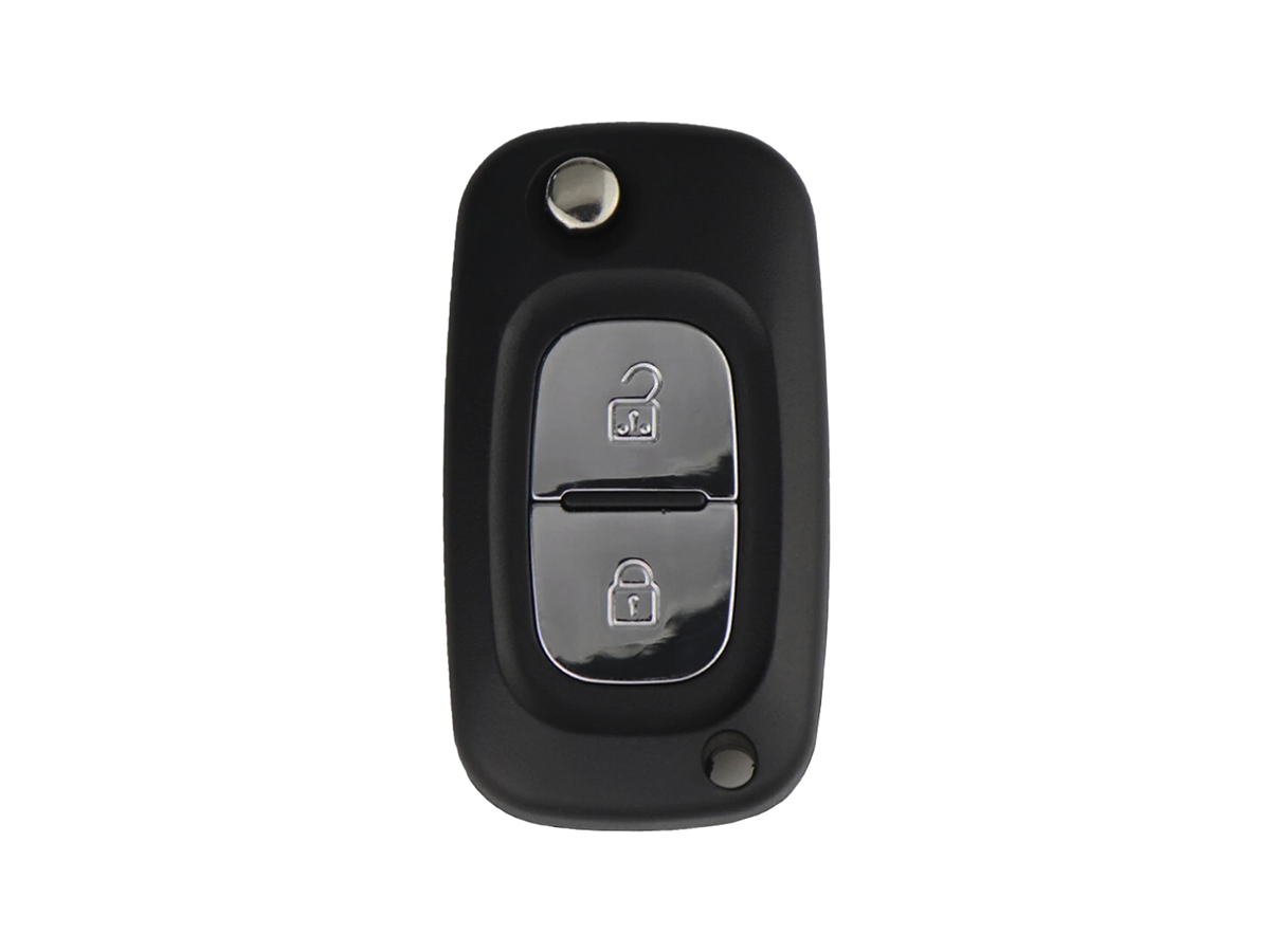 Chiave auto compatibile Smart Fortwo, Forfour, Cabrio/Coupe | Lama VA2 | 2 tasti | 433Mhz