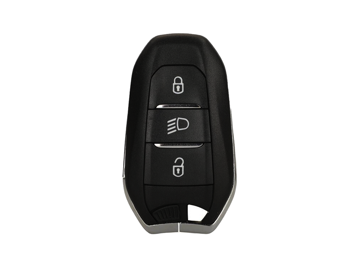 Chiave auto compatibile Citroen C3, C4 Cactus, C5 Aircross, Berlingo, Dispatch, Aircross | Lama HU83 | 3 tasti | Keyless | 433Mhz