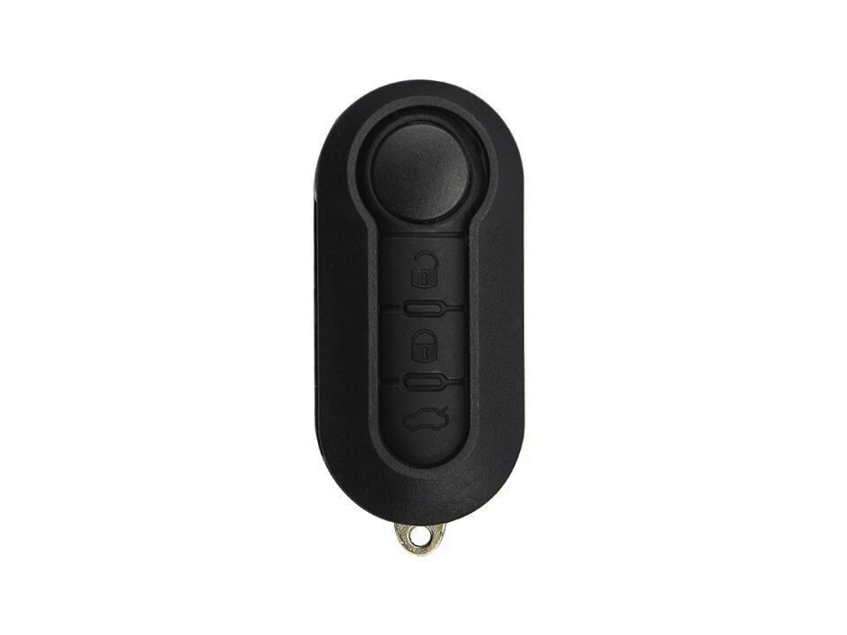 Chiave auto compatibile Fiat 500, Panda, Punto Evo, Grande Punto, Bravo, Fiorino - Citroen Nemo Peugeot Bipper - Dodge Nitro, Journey - Iveco Daily - Lancia Delta | Lama SIP22 | 3 tasti | 433 MHz (Marelli)