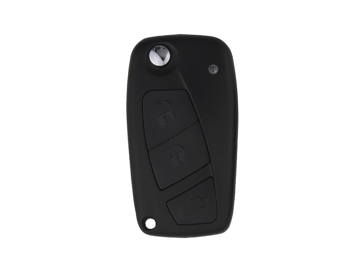 Chiave auto compatibile Fiat Panda | Lama SIP22 | 3 tasti | 433Mhz (Siemens)
