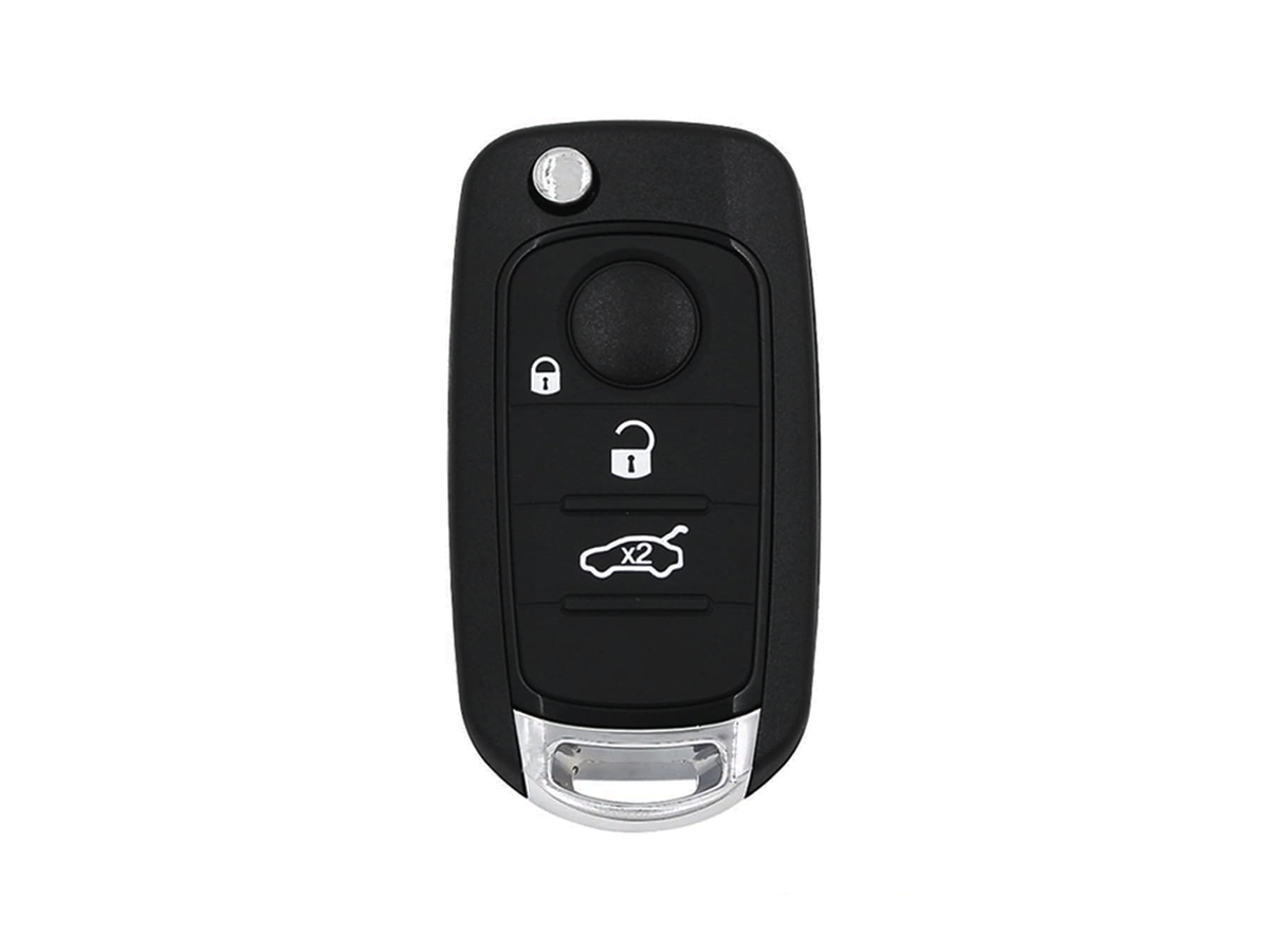 Chiave auto compatibile Fiat 500X | Lama SIP22 | 3 tasti | 433Mhz