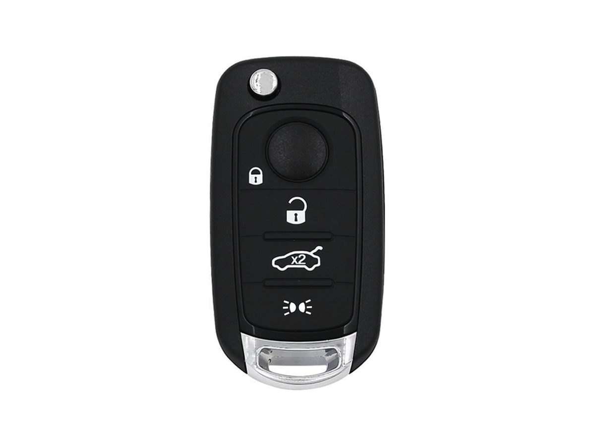 Chiave auto compatibile Fiat 500X | Lama SIP22 | 4 tasti | 433Mhz