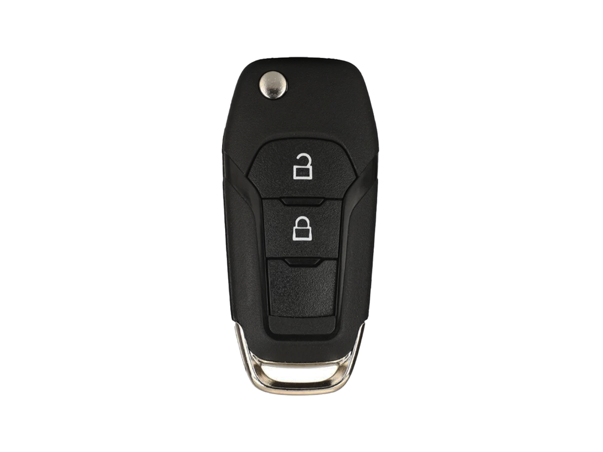 Chiave auto compatibile Ford Mondeo, Ranger, Ecosport | Lama H198 | 2 tasti | Keyless | 433Mhz