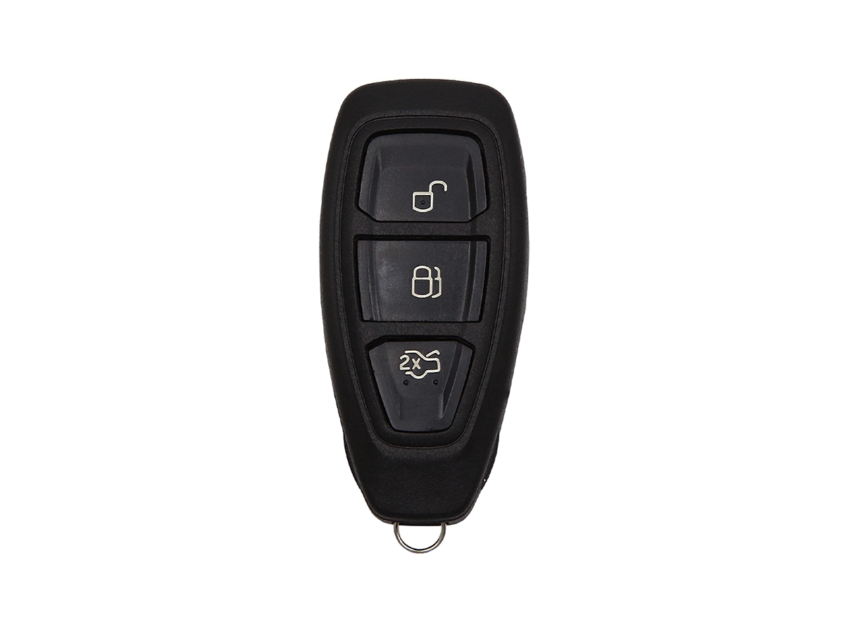 Chiave auto compatibile Ford Focus | Lama HU101 | 3 tasti | Keyless | 433Mhz