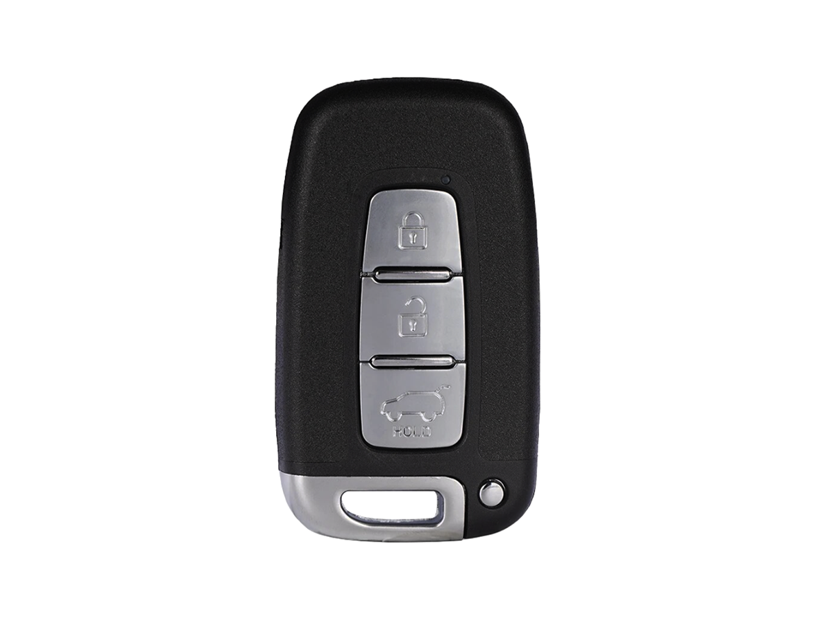 Chiave auto compatibile Hyundai Azera, Equus, Genesis Sedan, Sonata, Sonata Hybrid, Tucson, Veloster | Lama TOY49 | 3 tasti | Keyless | 433Mhz