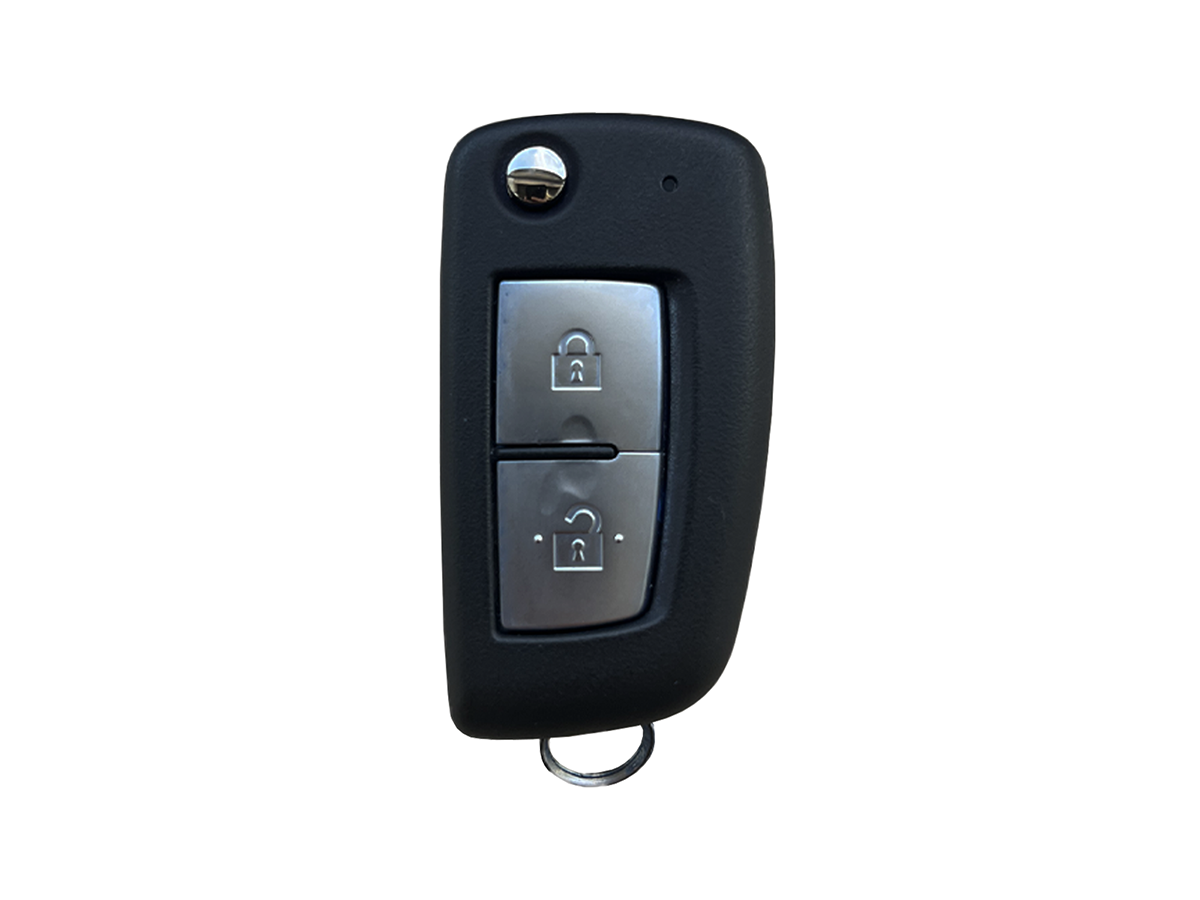 Chiave auto compatibile Nissan 350Z, Almera, Altima, Armada, Cabstar, Cube, Frontier, Juke, Maxima, Micra, Murano, Navara, Note, Pathfinder, Primera, Qashqai, Quest | Lama NSN14 | 2 tasti | 433Mhz