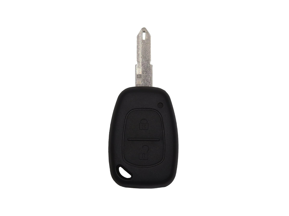 Chiave auto compatibile Renault Clio III, Kangoo, Modus, Master, Twingo II | Lama VAC102 | 2 tasti | 433Mhz