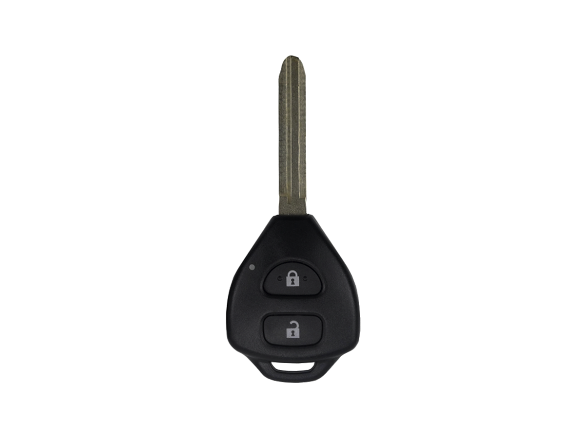Chiave auto compatibile Toyota Avensis, Avalon, Camry, Corolla, Echo, Prado, RAV4, Tarago, Yaris | Lama TOY49 | 2 tasti 433Mhz