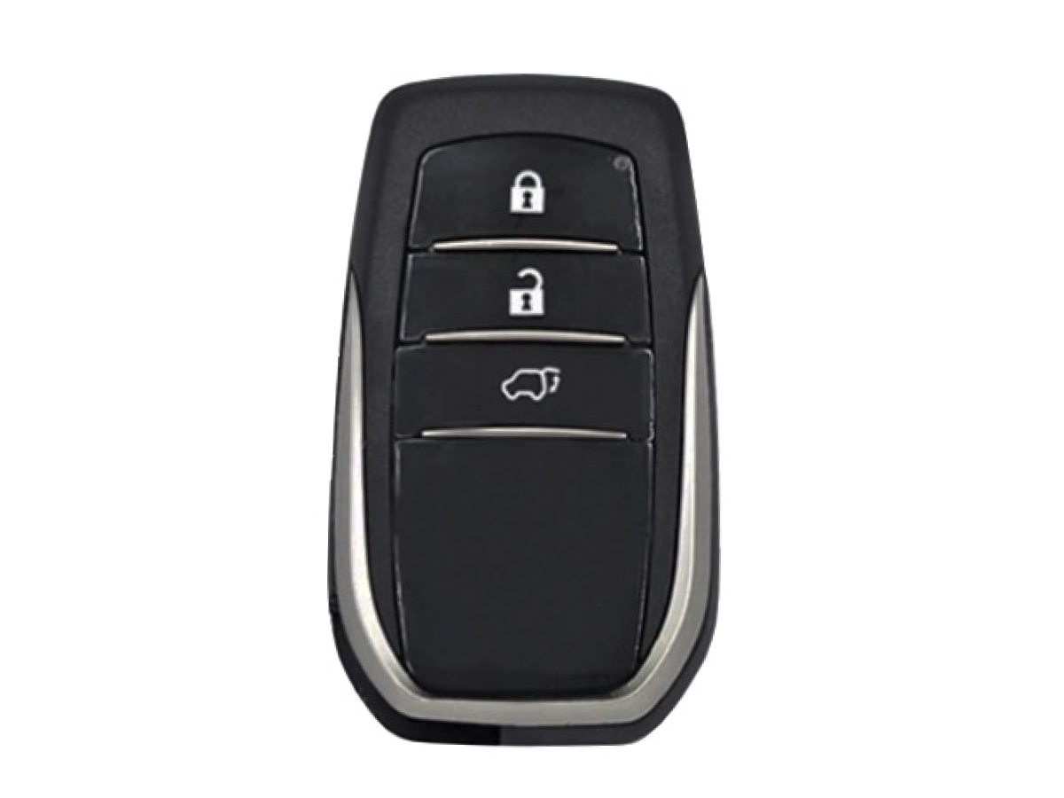 Chiave auto compatibile Toyota Hilux, Fortuner, Innova, SW4 | Lama TOY51 | 2 tasti | Keyless | 433Mhz