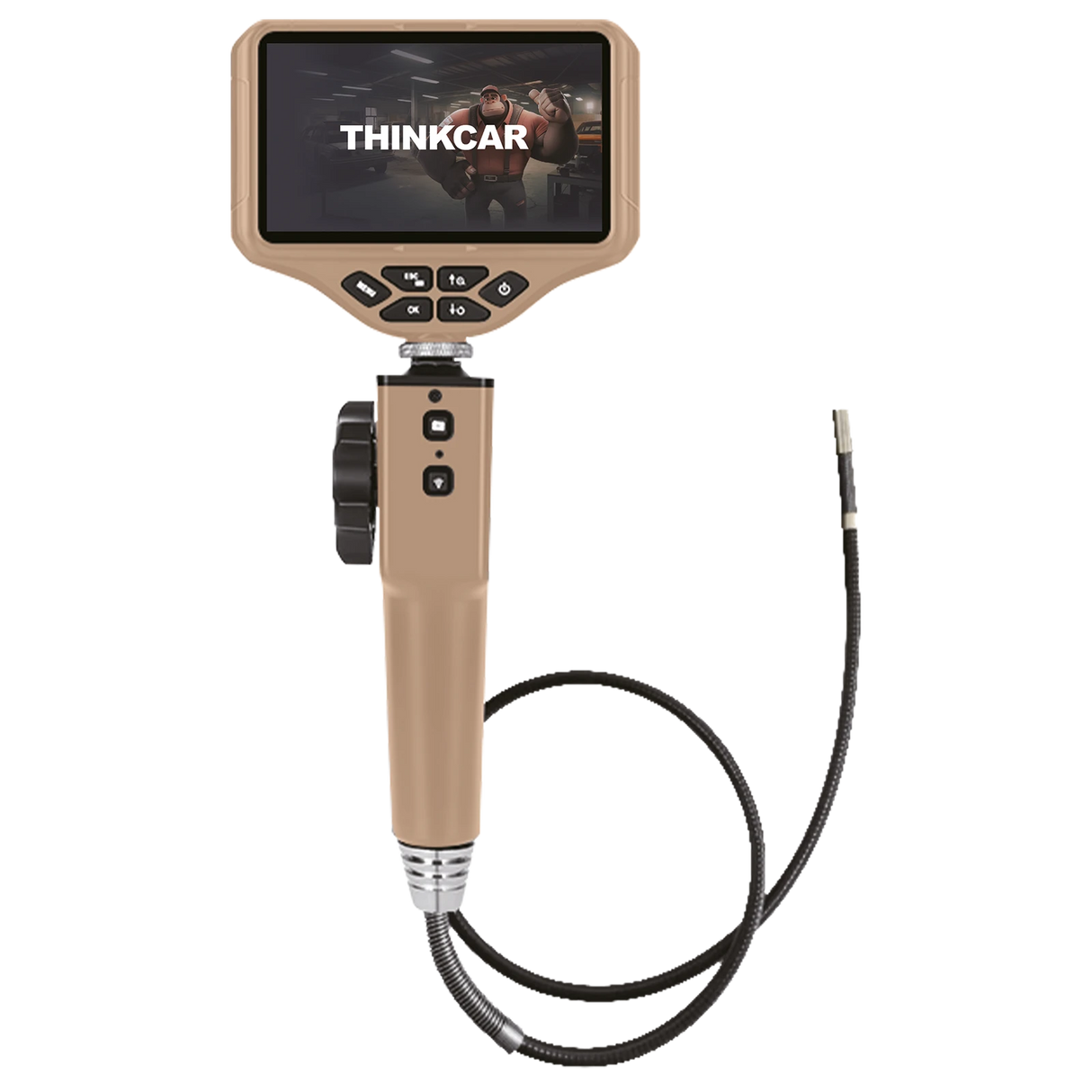 Endoscopio per ispezioni Thinkcar TES 402 | Display da 4,5 pollici | Tubo flessibile manovrabile | Per ispezioni professionali