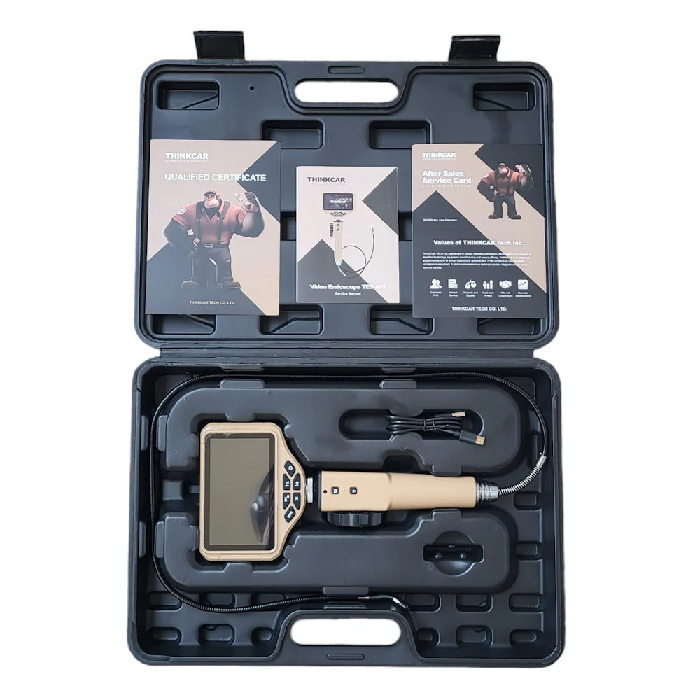 Endoscopio per ispezioni Thinkcar TES 402 | Display da 4,5 pollici | Tubo flessibile manovrabile | Per ispezioni professionali