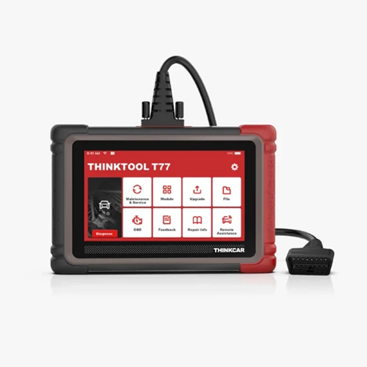 Strumento per la diagnosi auto Thinkcar Thinktool T77 | Schermo 7 pollici | Processore Quad Core