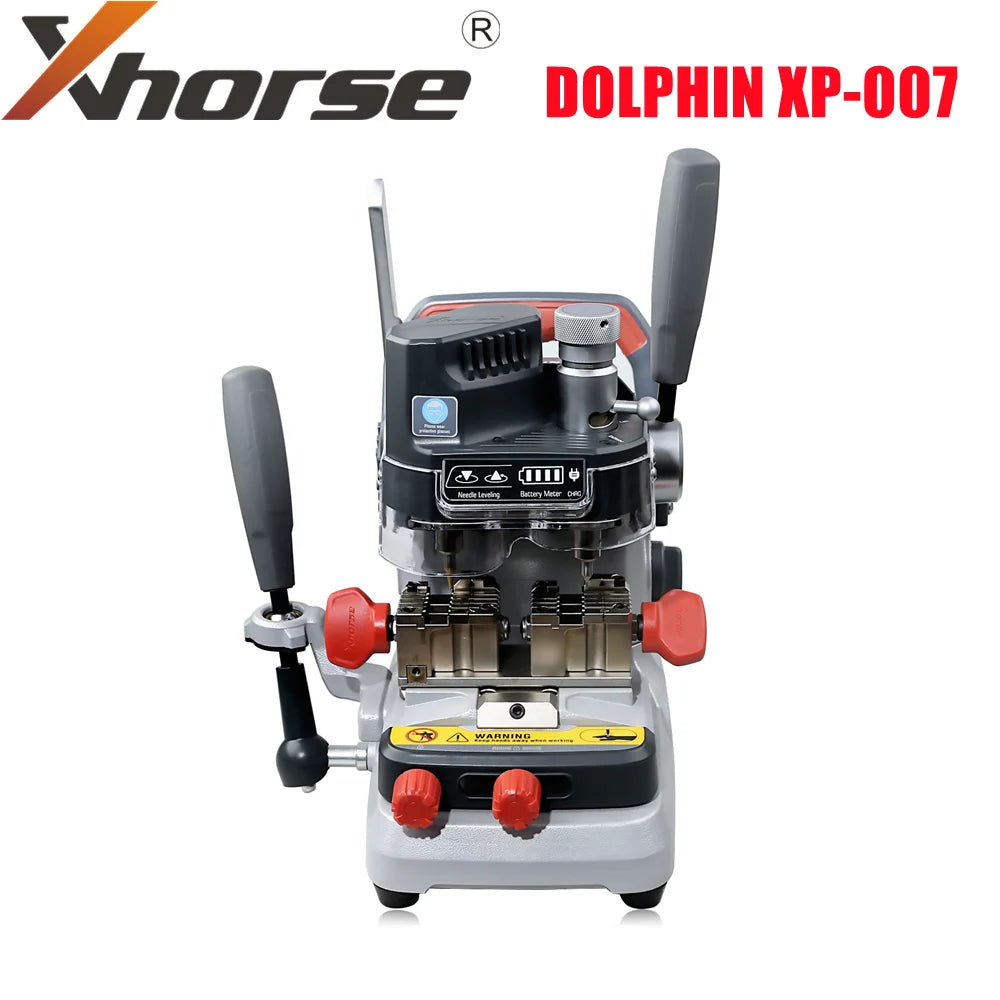 Xhorse Dolphin XP-007 – Intagliatrice chiavi auto manuale con batteria al litio integrata per intagliare lame chiavi auto