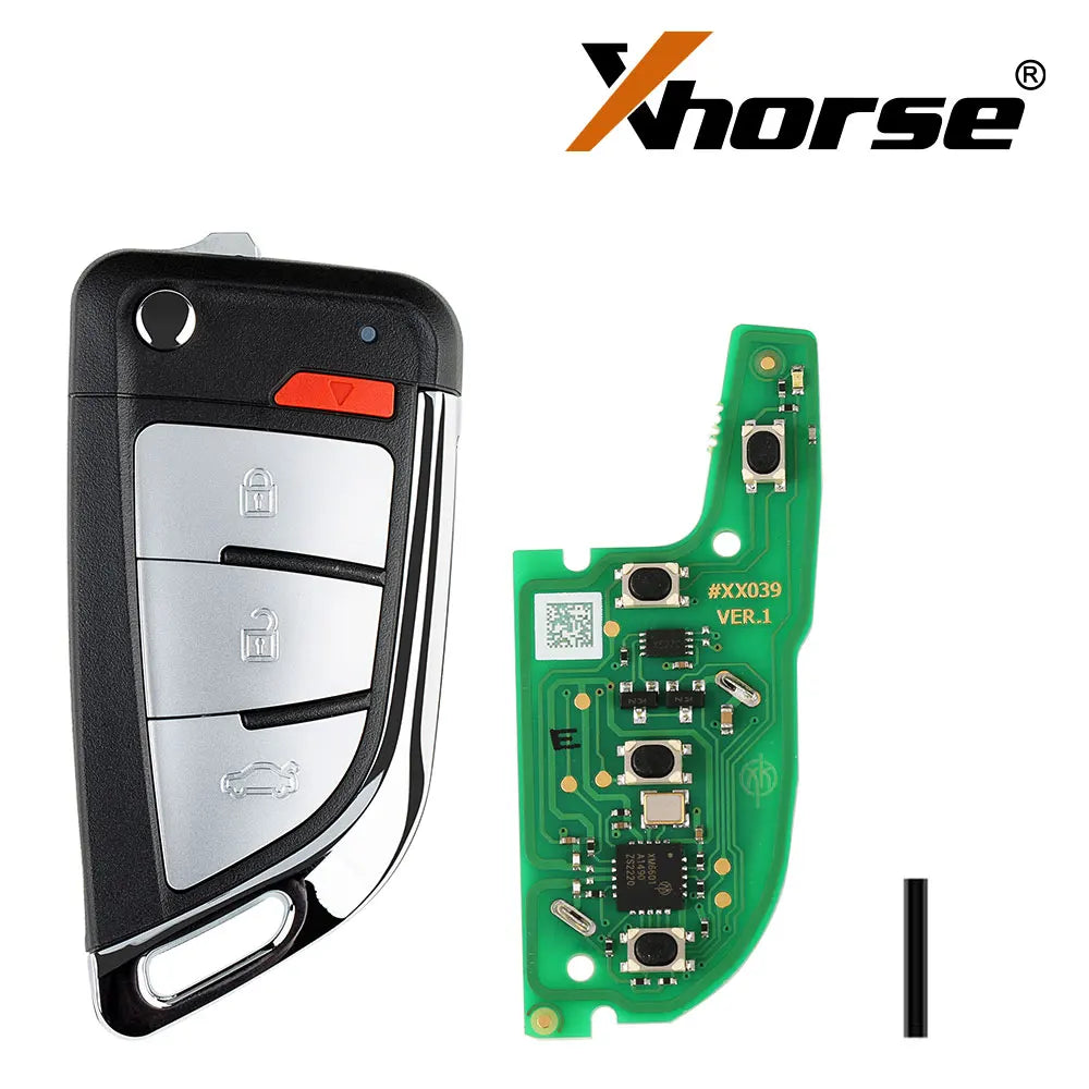 Xhorse XE chiave telecomando con Super Chip XEMQB1EN, XEDS01EN, XEFO01EN, XEKF20EN, XEKF21EN, XELEX0EN, XELEX1EN