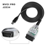 Xhorse XDMVJ0 MVCI PRO J2534 Cavo di programmazione diagnostica per veicoli con supporto D-PDU e J2534