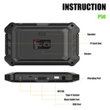OBDSTAR P50 – Strumento professionale per ripristino airbag e PINCODE, compatibile con oltre 92 marche e 13.200+ ECU, supporto P004 e CAN-FD