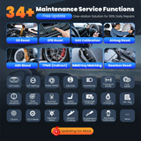 Thinkcar Thinkscan 689BT | Strumento Diagnostico OBD2 Professionale con CANFD, DOIP, 34 reset, codifica ECU e controllo bidirezionale