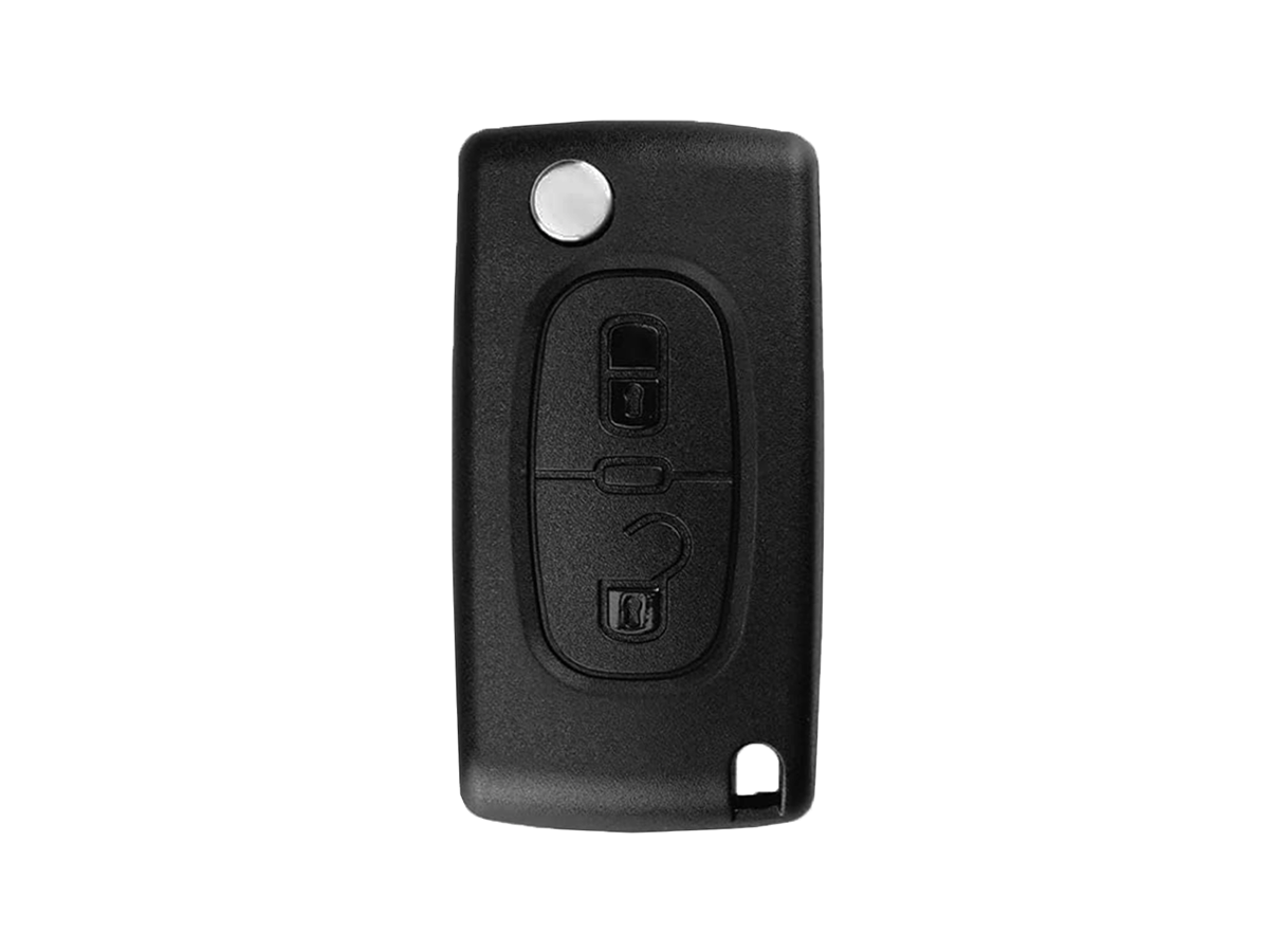 Chiave auto compatibile Citroen C3, C3 Picasso, C4, DS3, Berlingo, Dispatch | Lama VA2 | 2 tasti | 433Mhz FSK